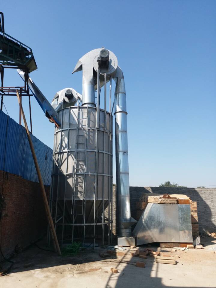 河北趙縣80-110T糧食烘干機安